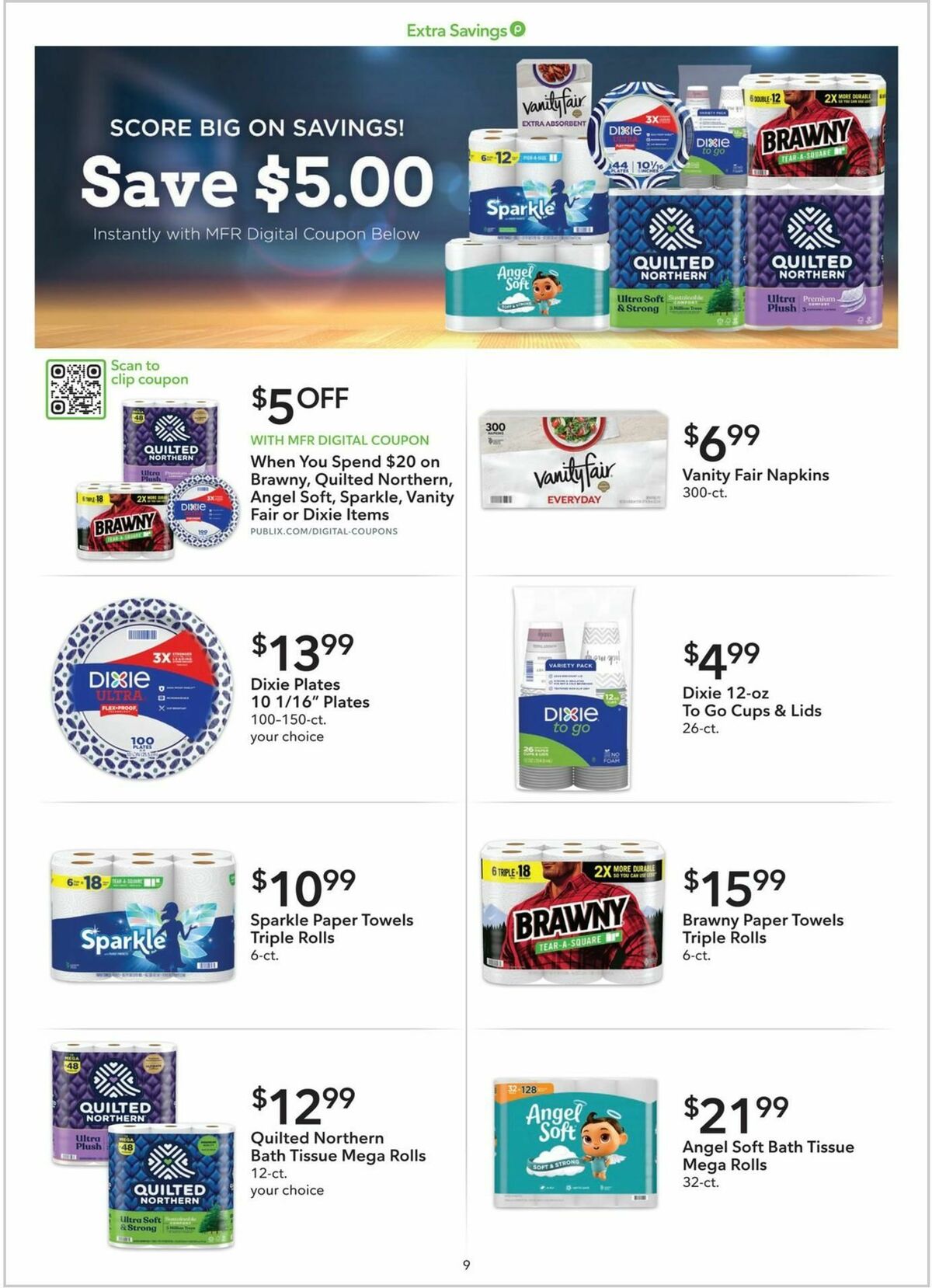 Publix Extra Savings Weekly Ad from March 9