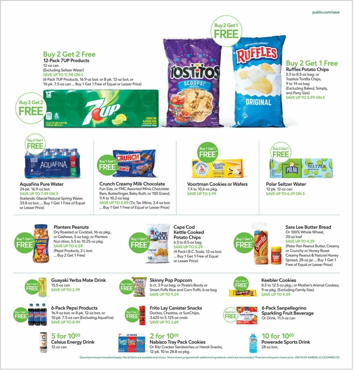 Publix Weekly Ad from March 13