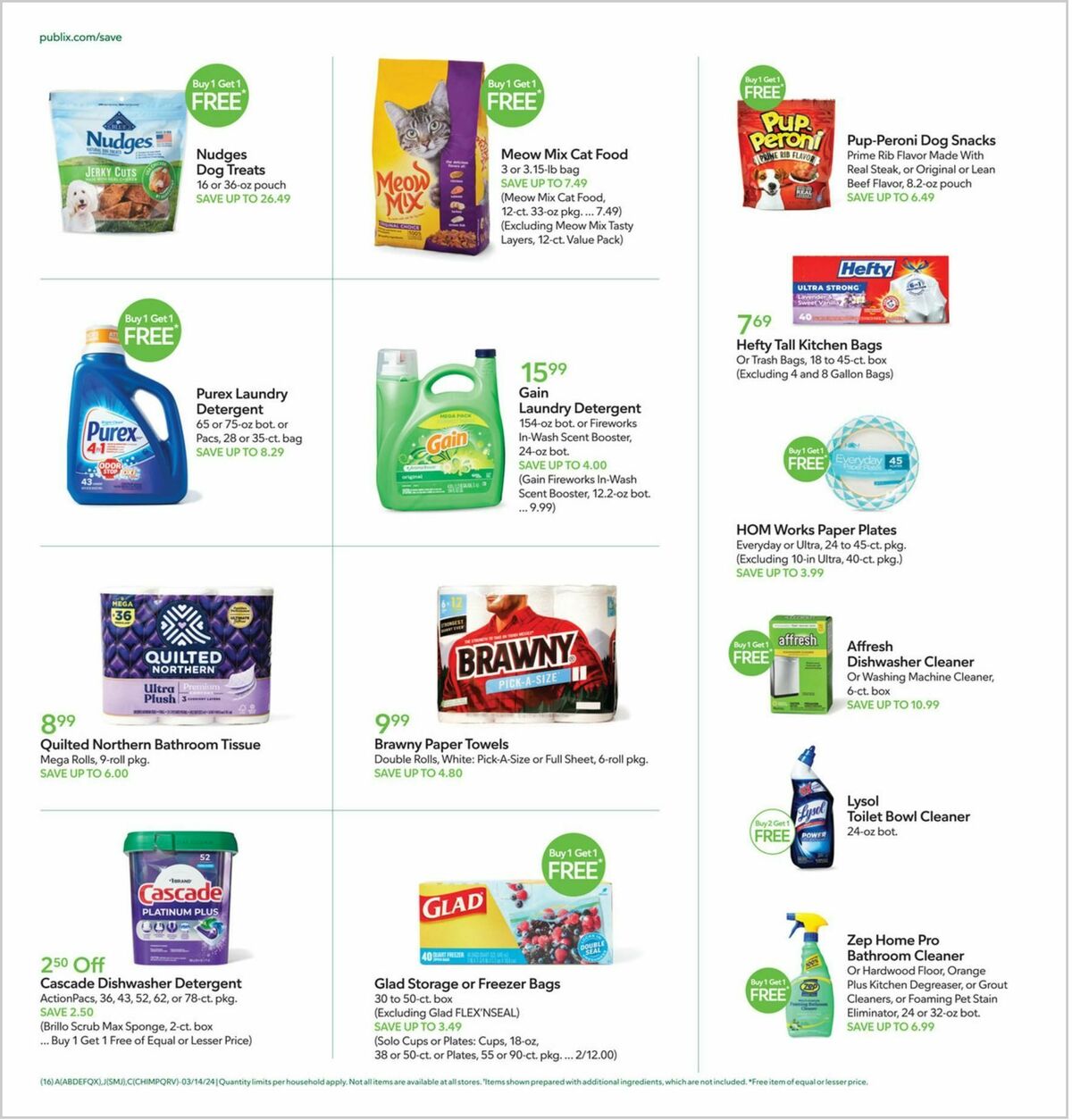 Publix Weekly Ad from March 13