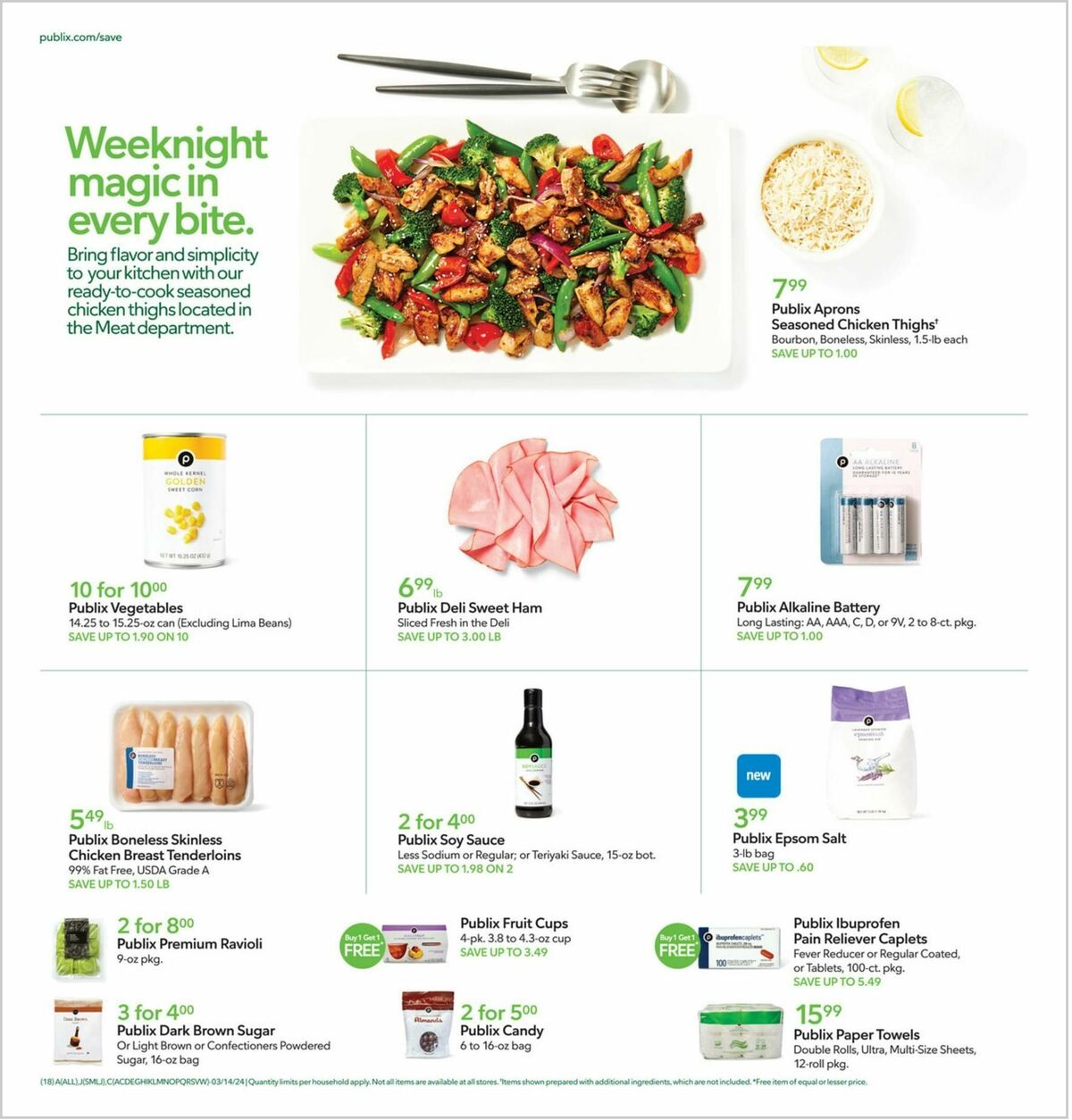 Publix Weekly Ad from March 13