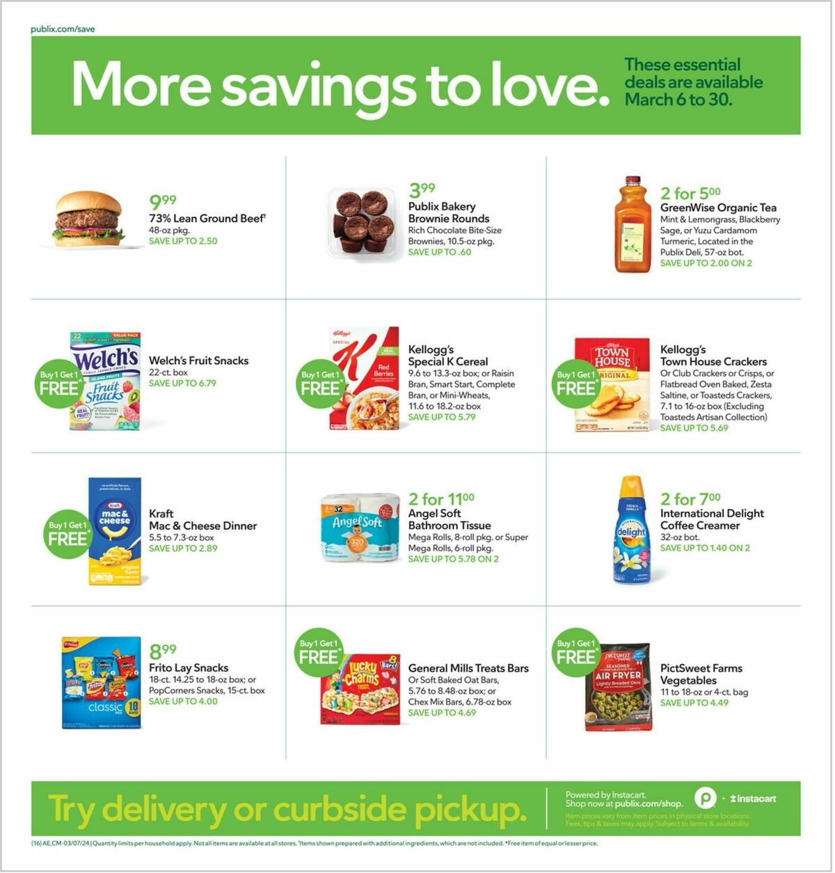 Publix Weekly Ad from March 13