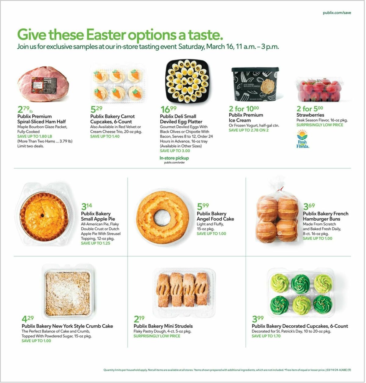 Publix Weekly Ad from March 13