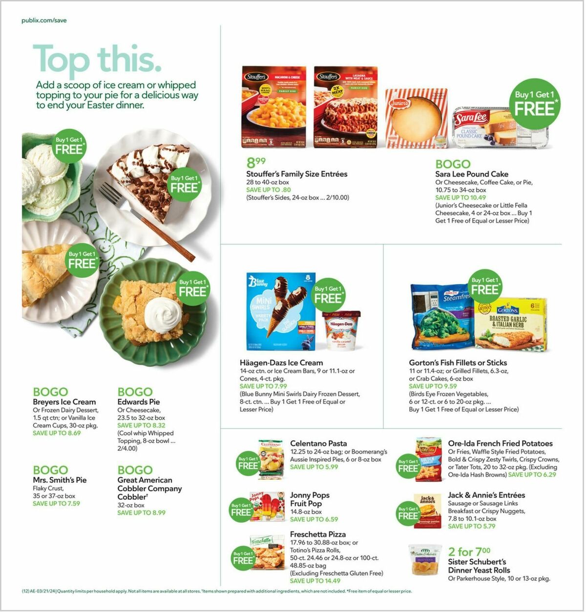 Publix Weekly Ad from March 20