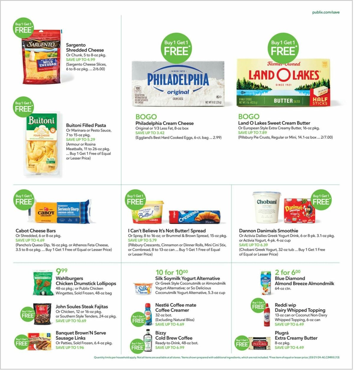 Publix Weekly Ad from March 20