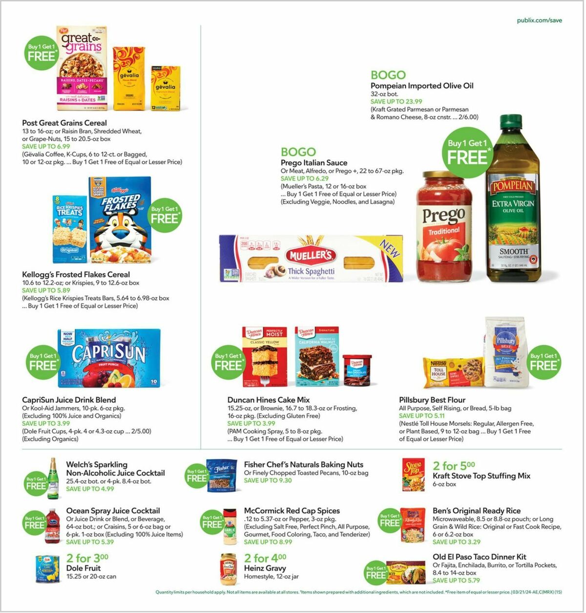 Publix Weekly Ad from March 20