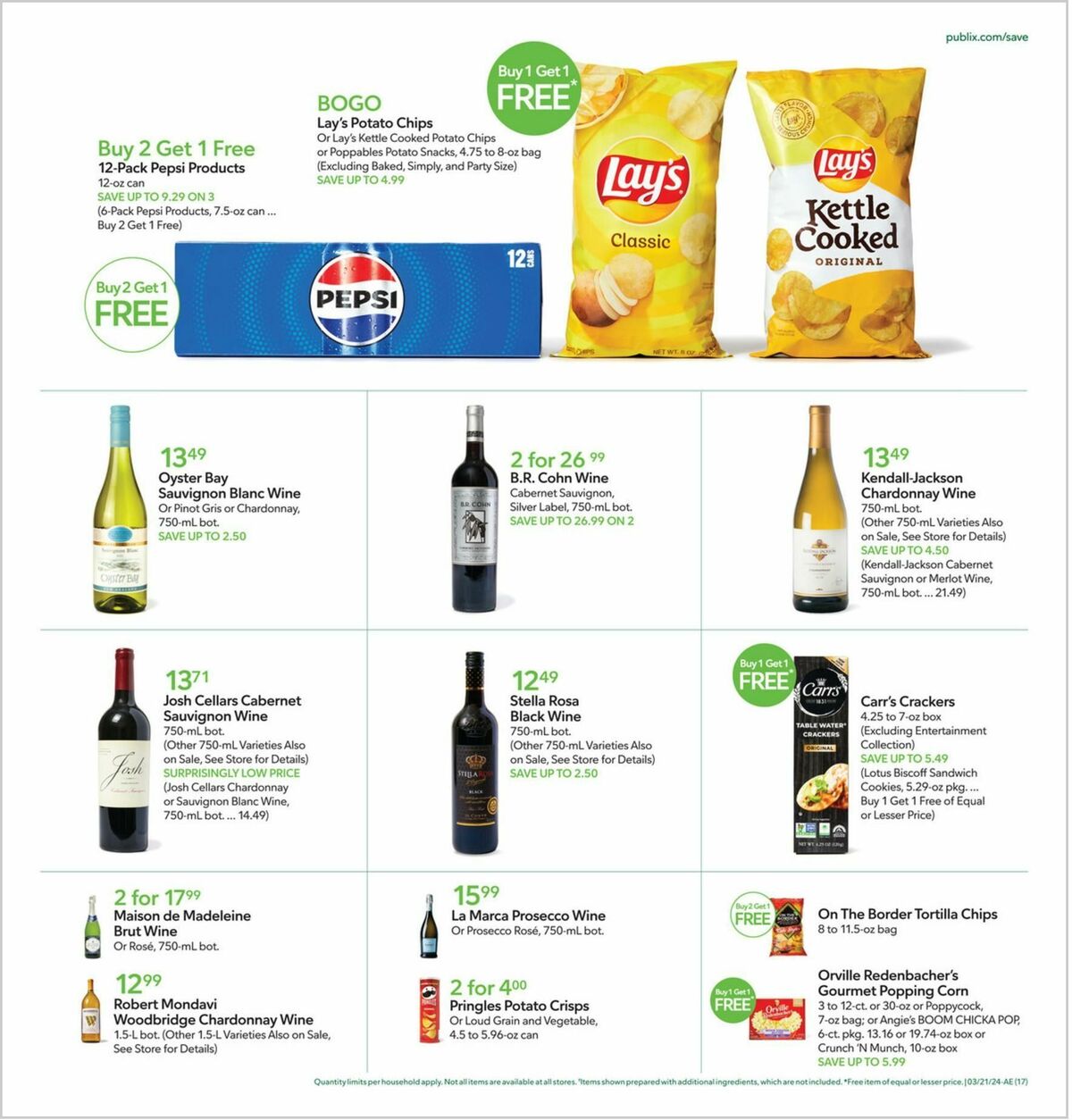 Publix Weekly Ad from March 20