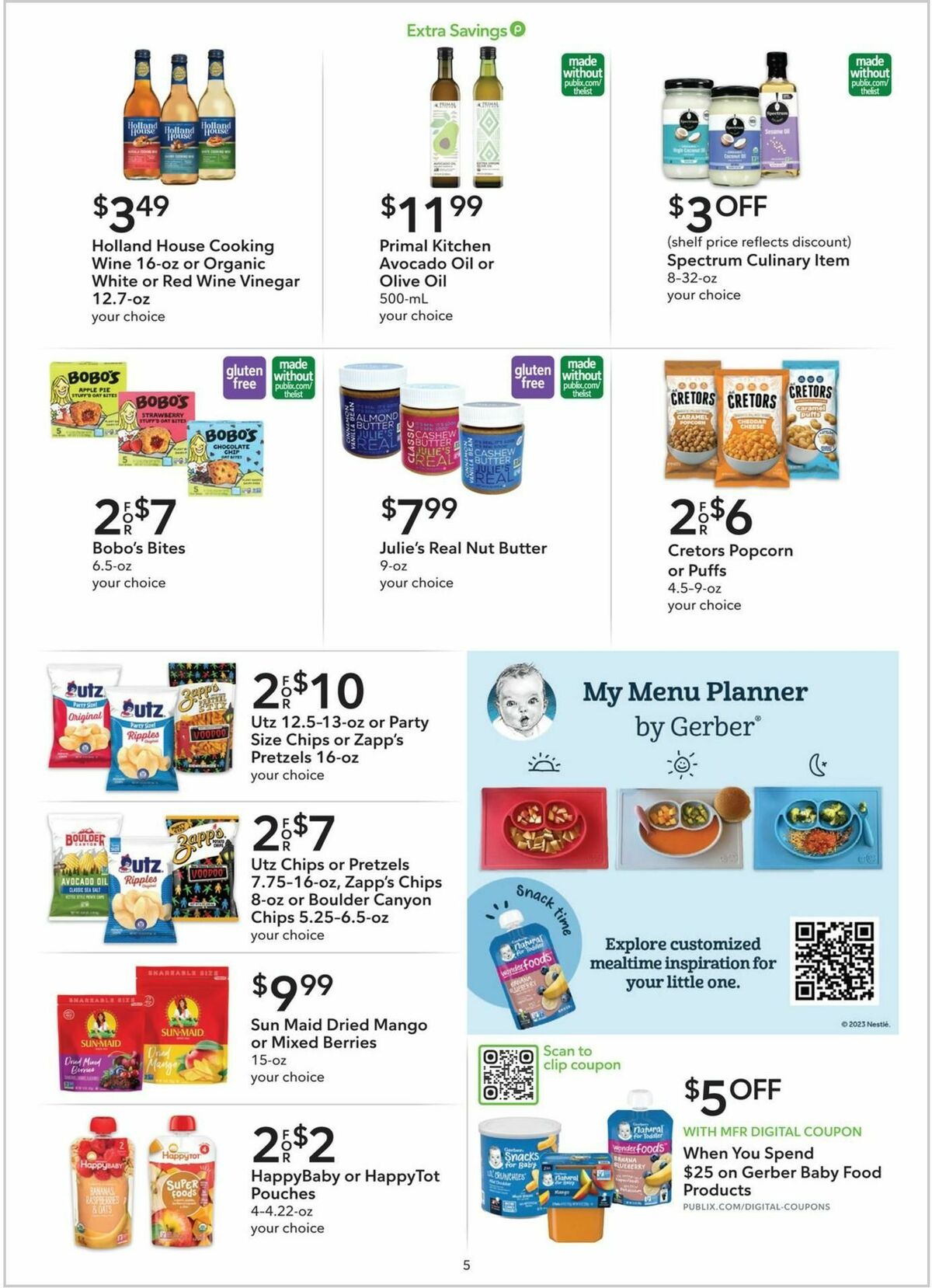 Publix Extra Savings Weekly Ad from March 23