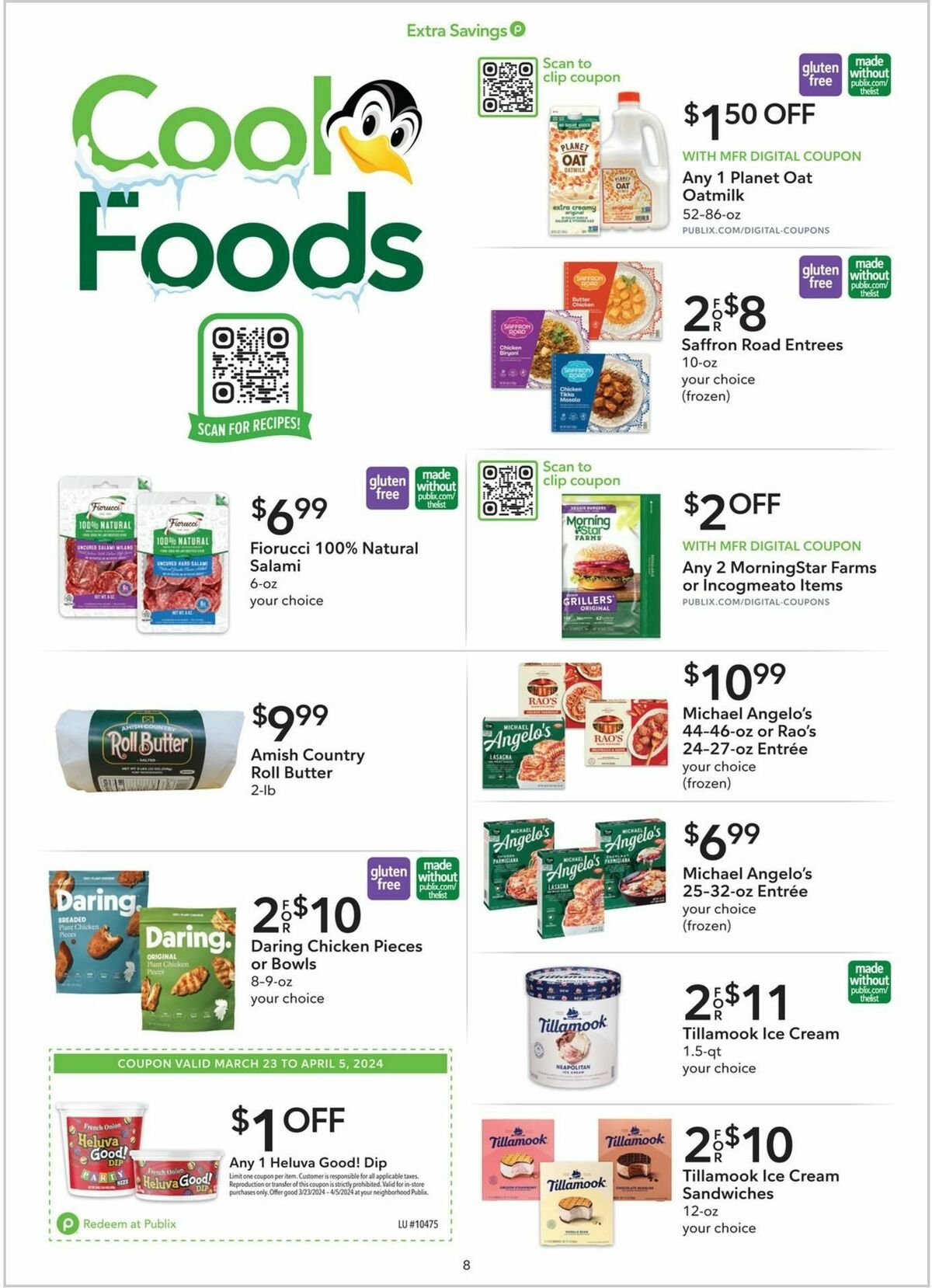 Publix Extra Savings Weekly Ad from March 23