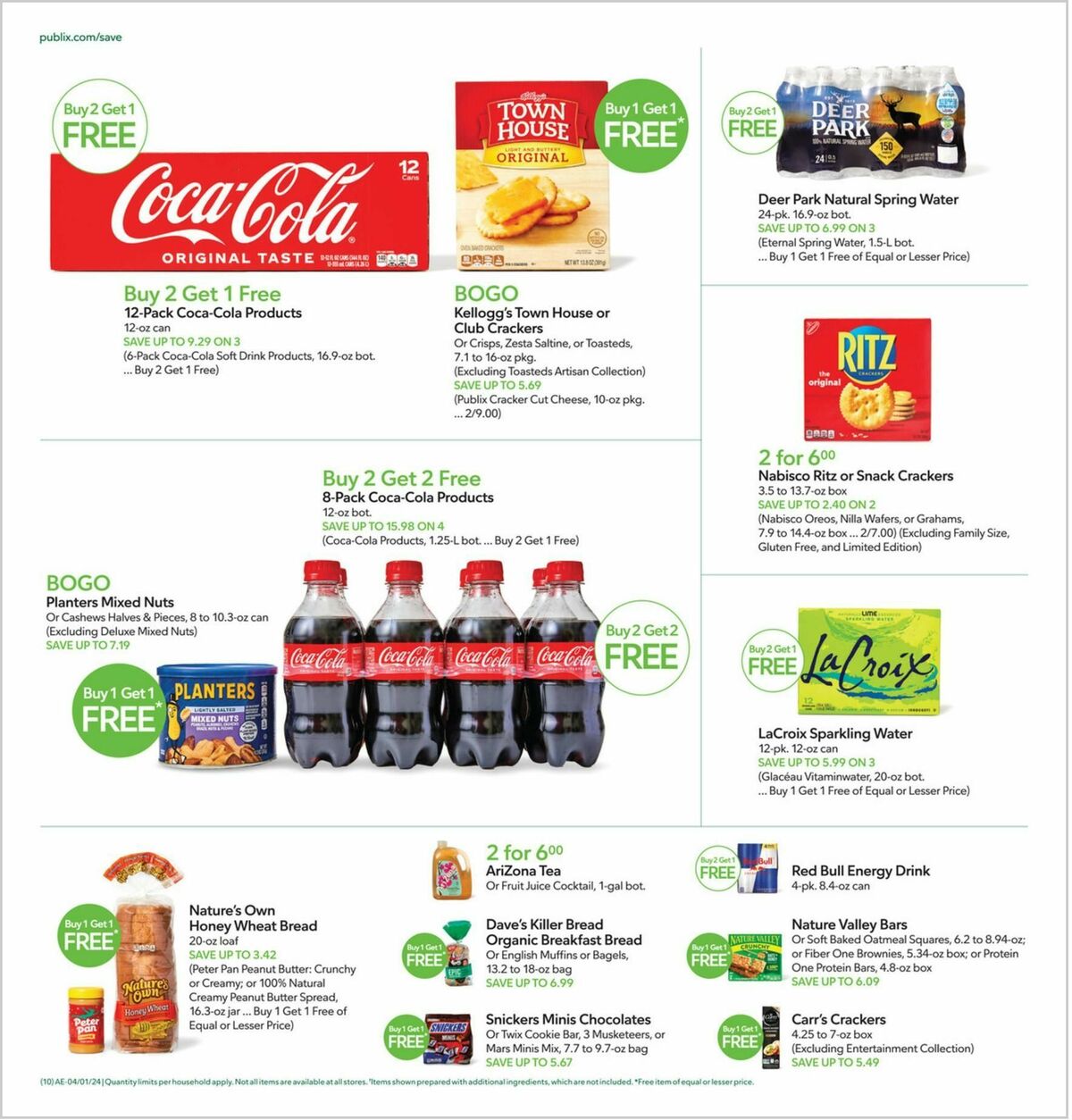 Publix Weekly Ad from April 1