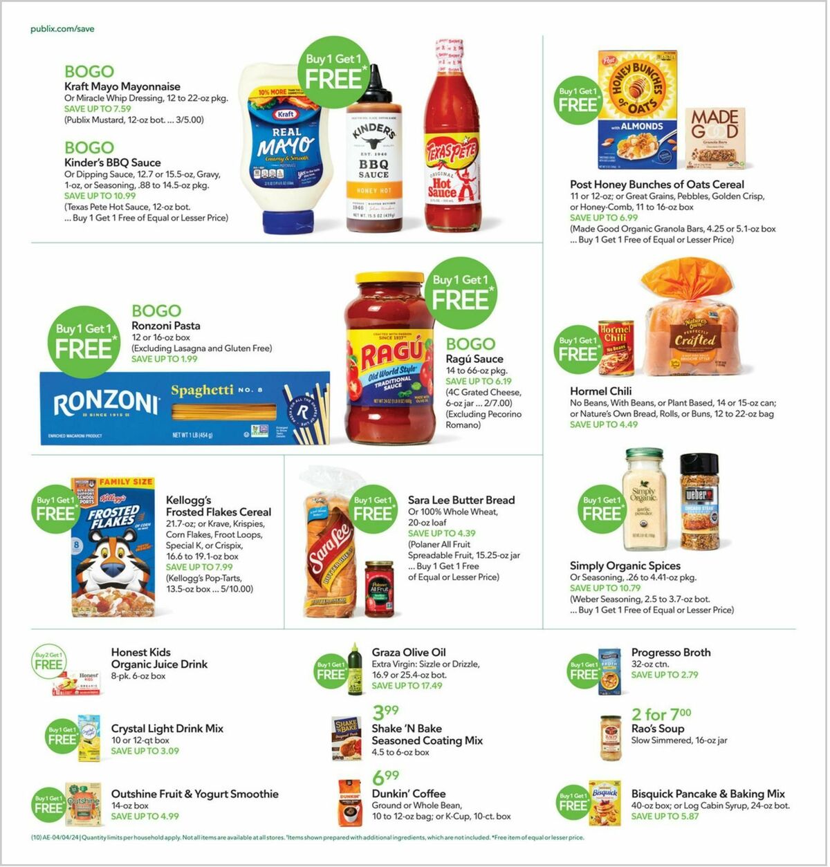 Publix Weekly Ad from April 3