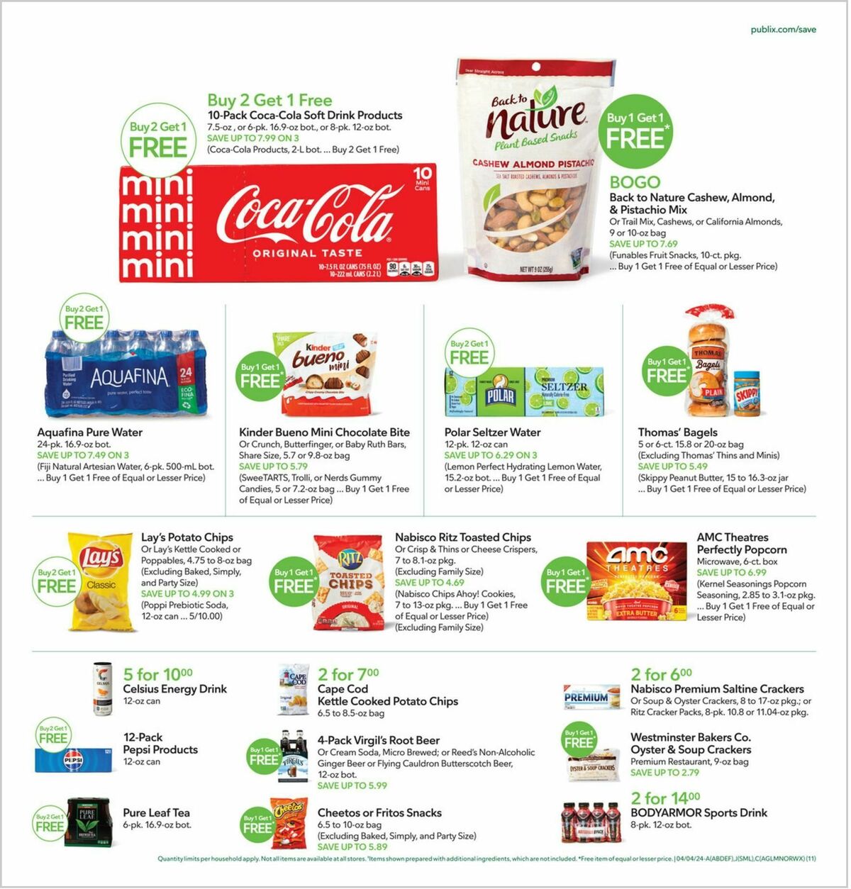 Publix Weekly Ad from April 3