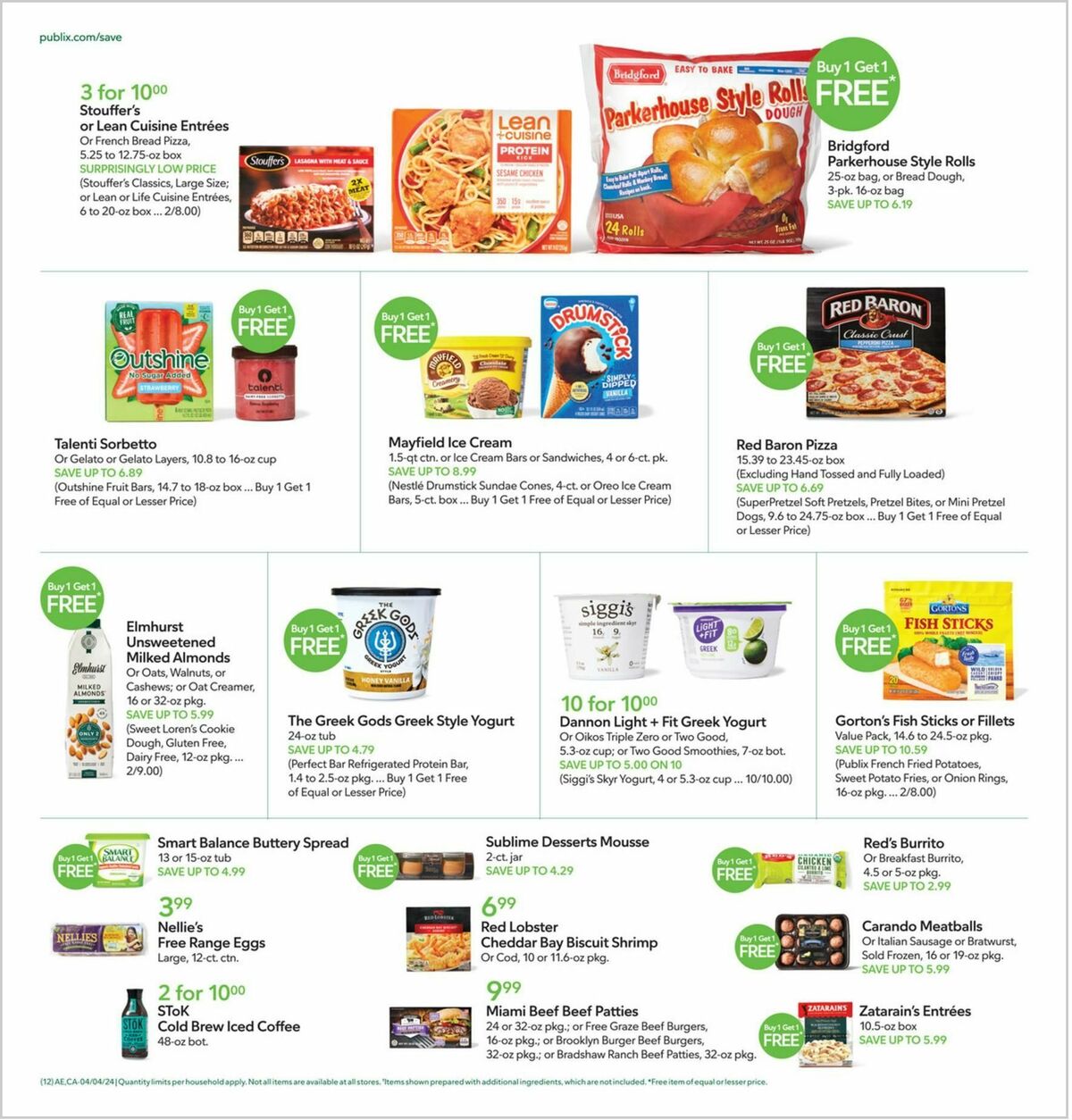 Publix Weekly Ad from April 3