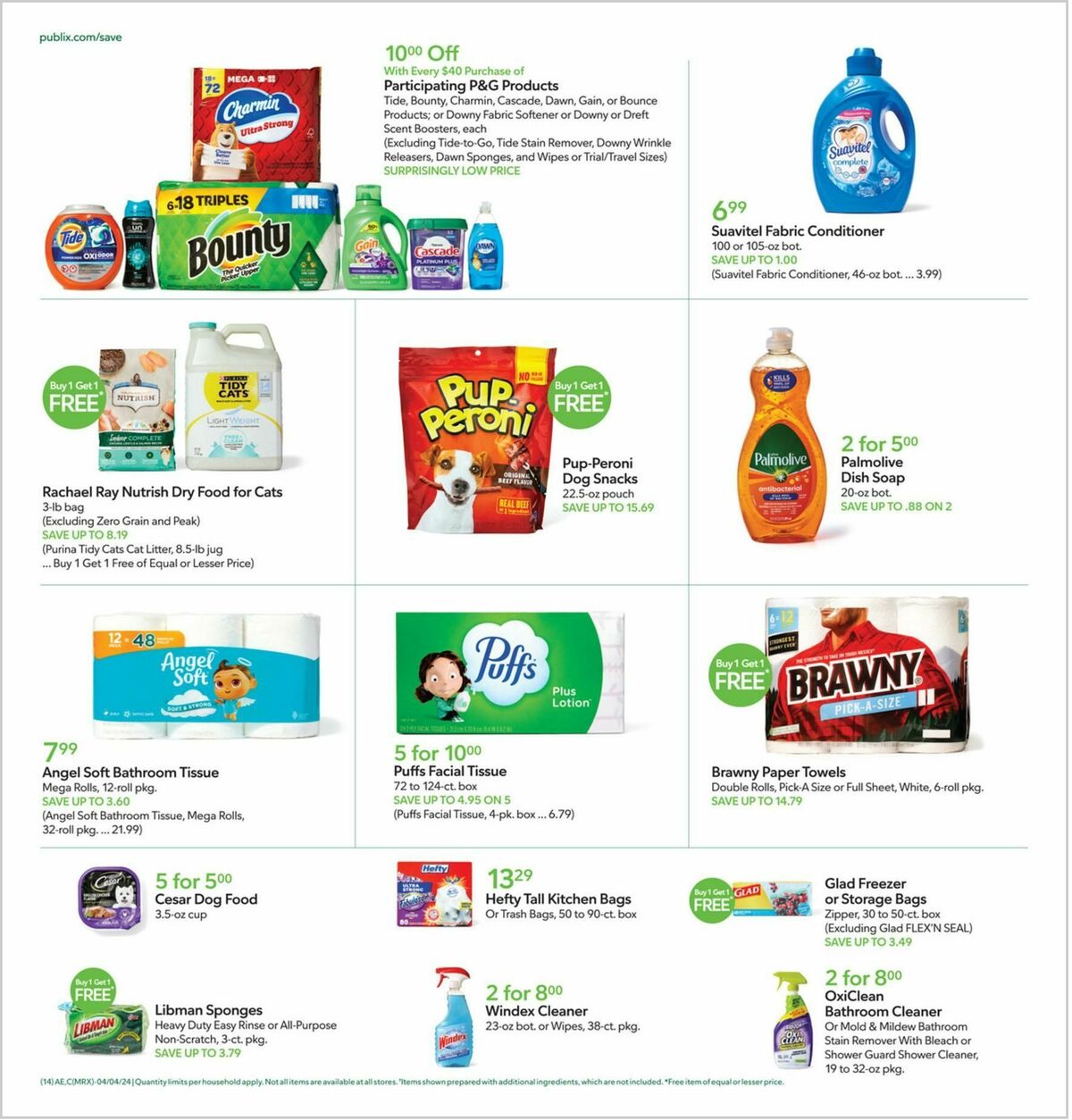 Publix Weekly Ad from April 3