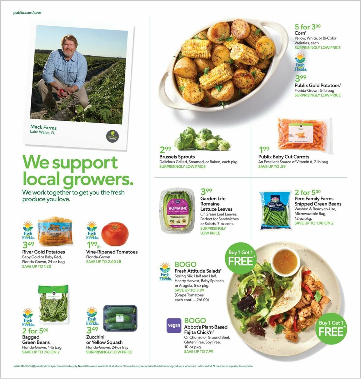 Publix Weekly Ad from April 3