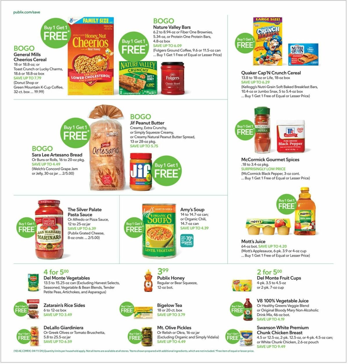 Publix Weekly Ad from April 10