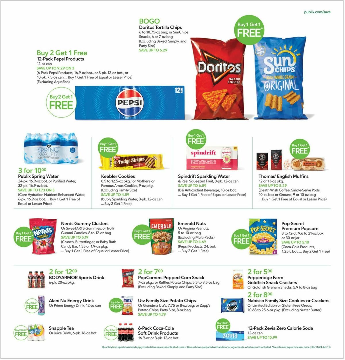 Publix Weekly Ad from April 10