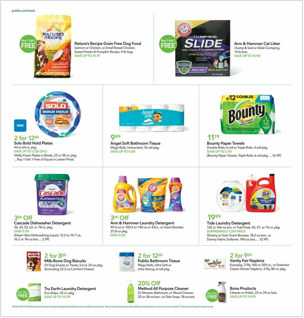 Publix Weekly Ad from April 10