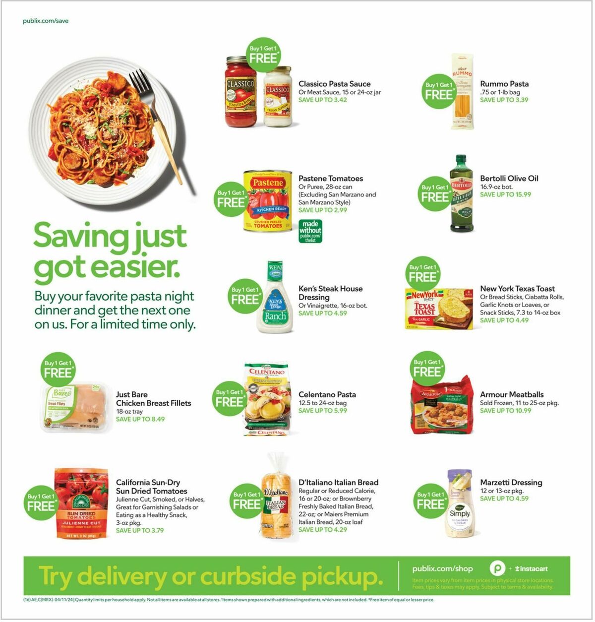 Publix Weekly Ad from April 10