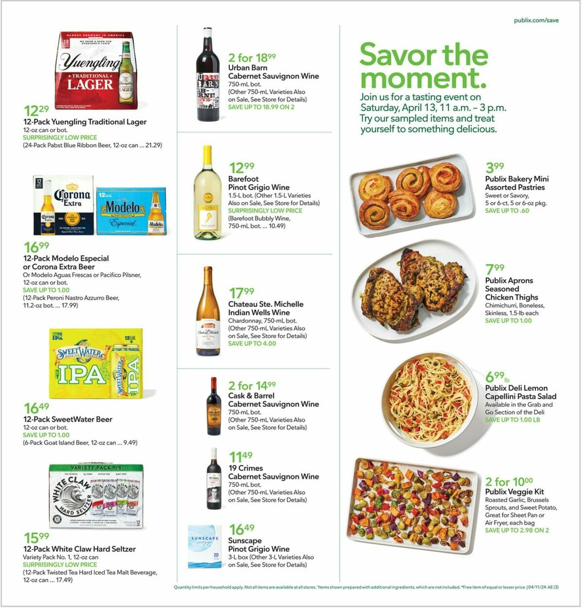 Publix Weekly Ad from April 10