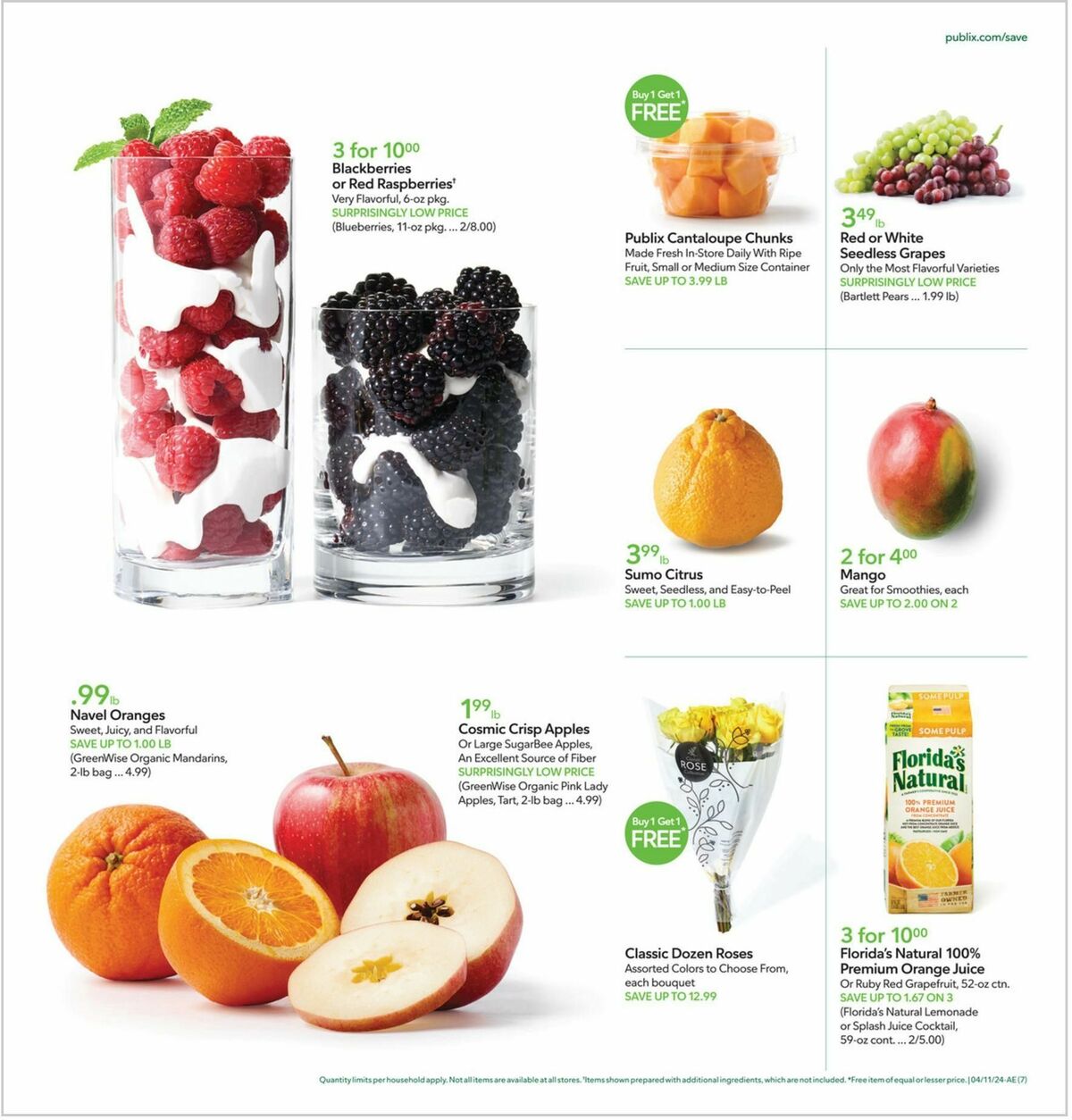 Publix Weekly Ad from April 10