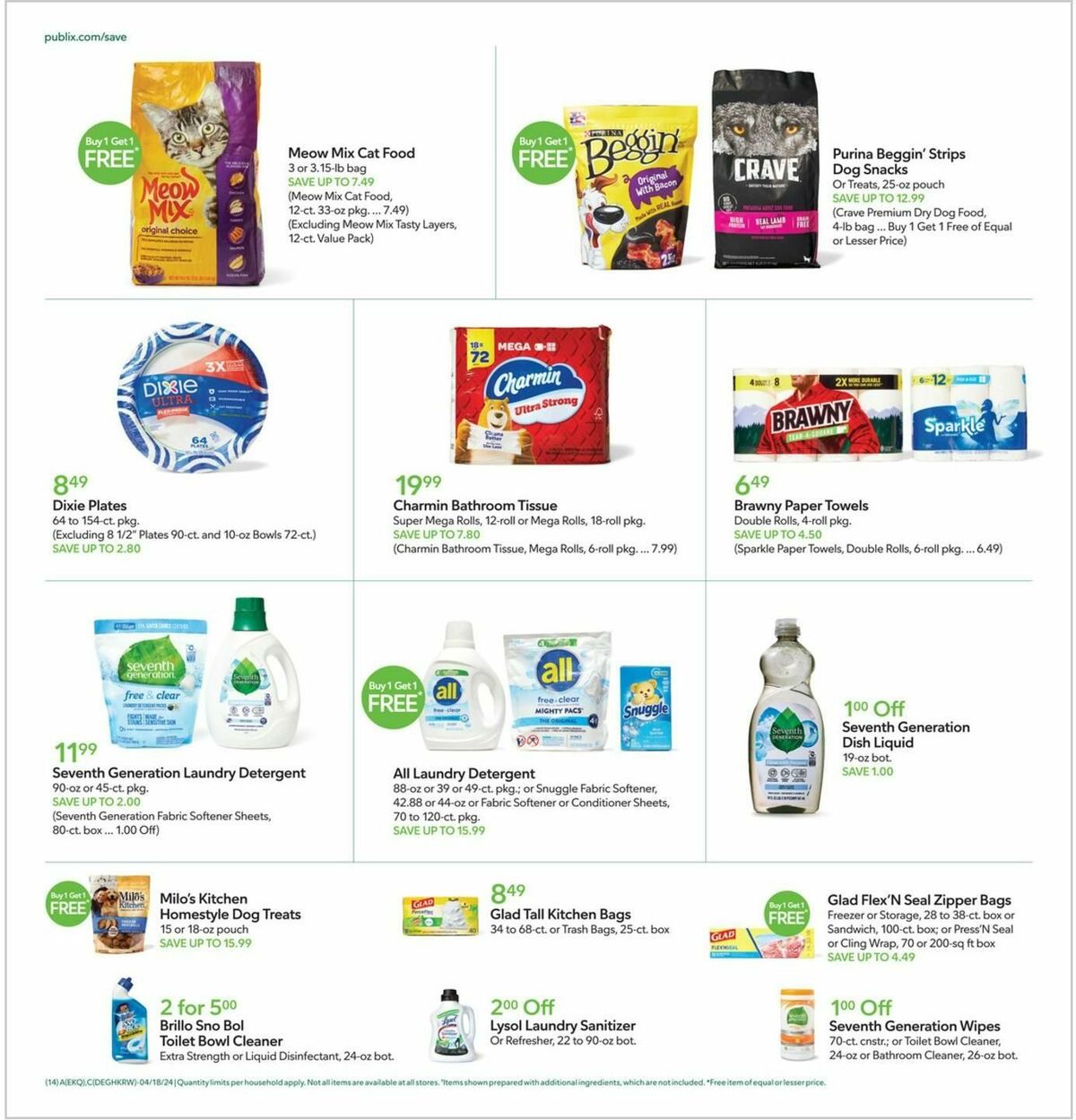 Publix Weekly Ad from April 17