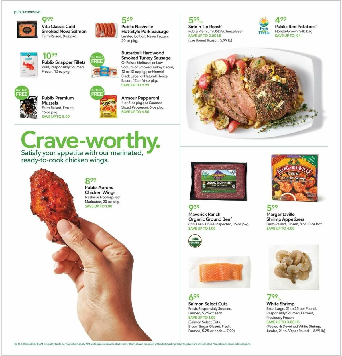 Publix Weekly Ad from April 17