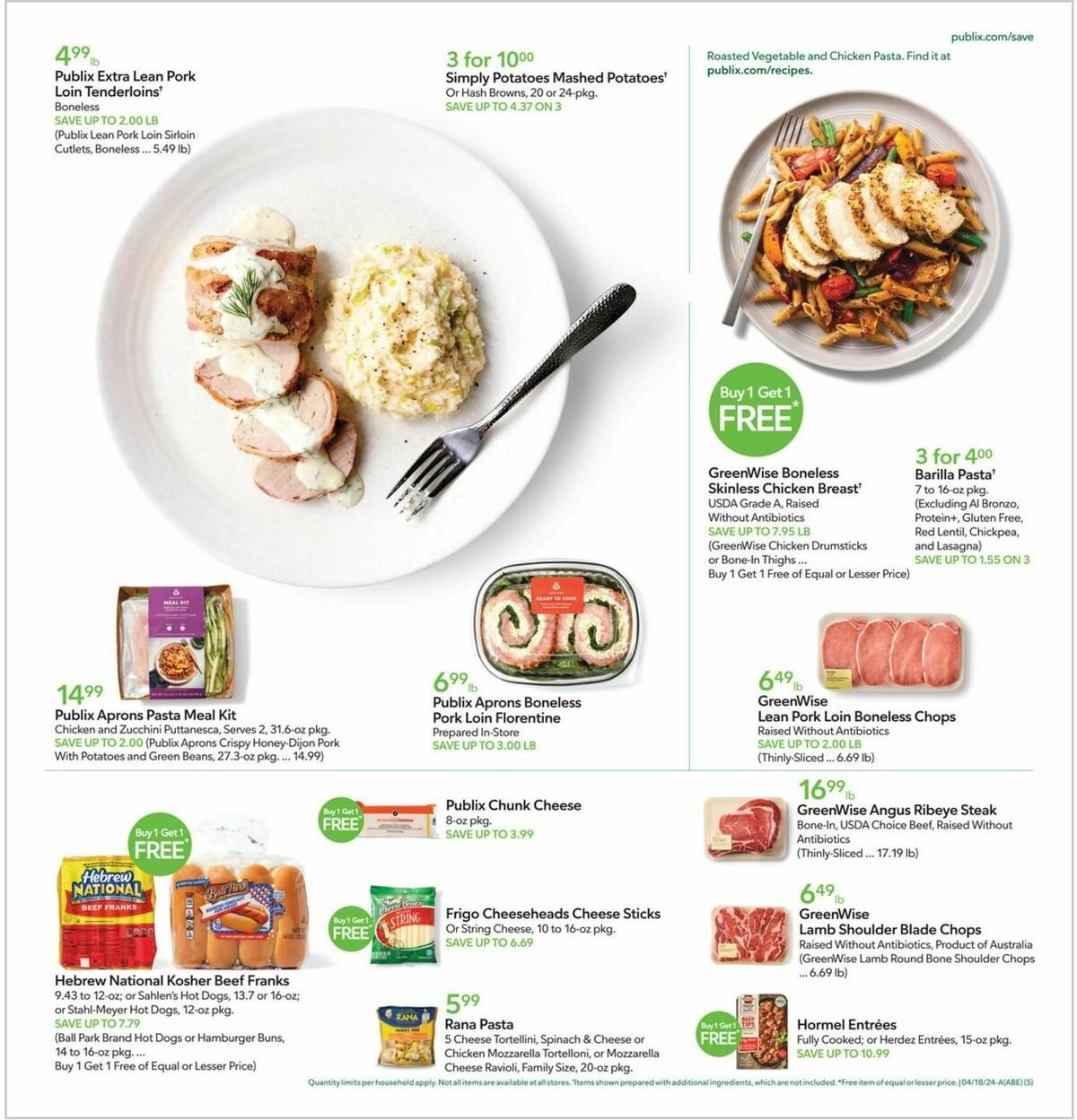 Publix Weekly Ad from April 17