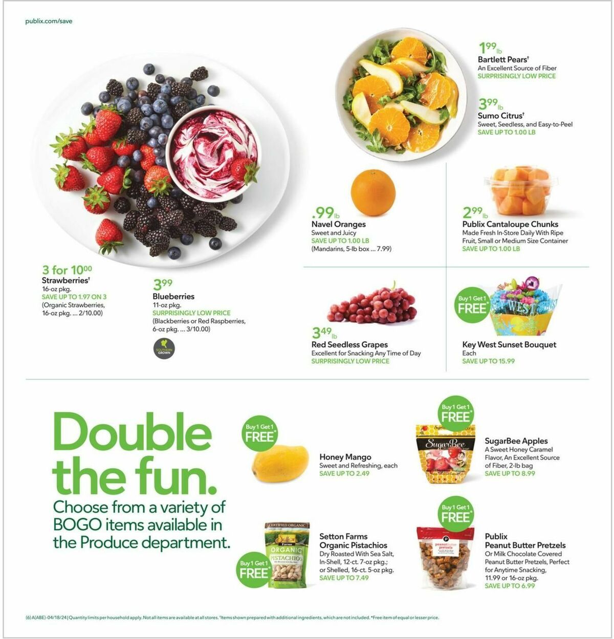 Publix Weekly Ad from April 17