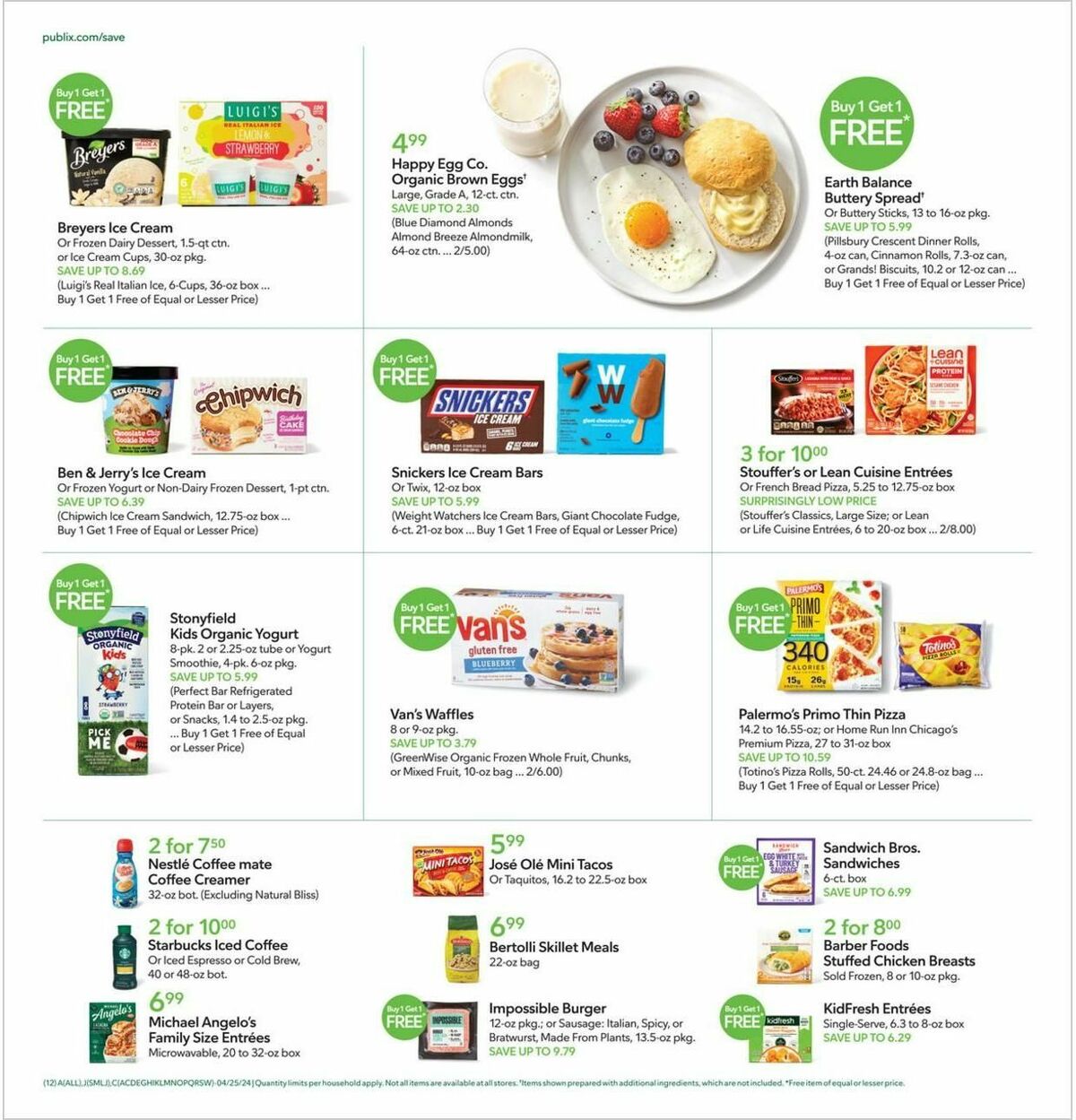 Publix Weekly Ad from April 24