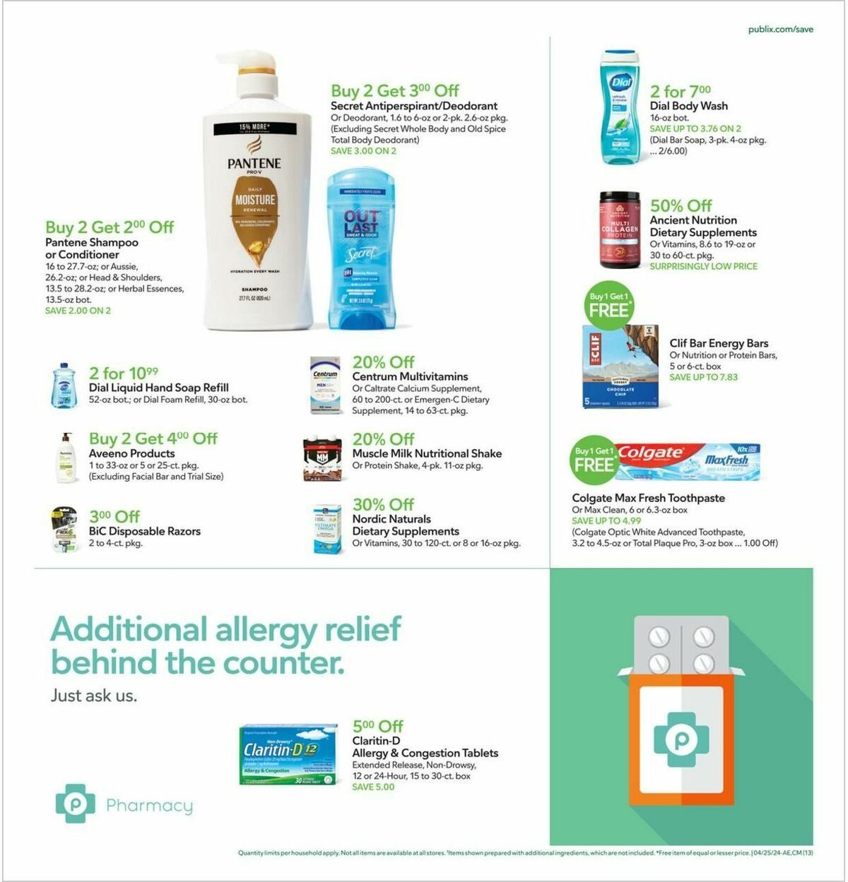 Publix Weekly Ad from April 24