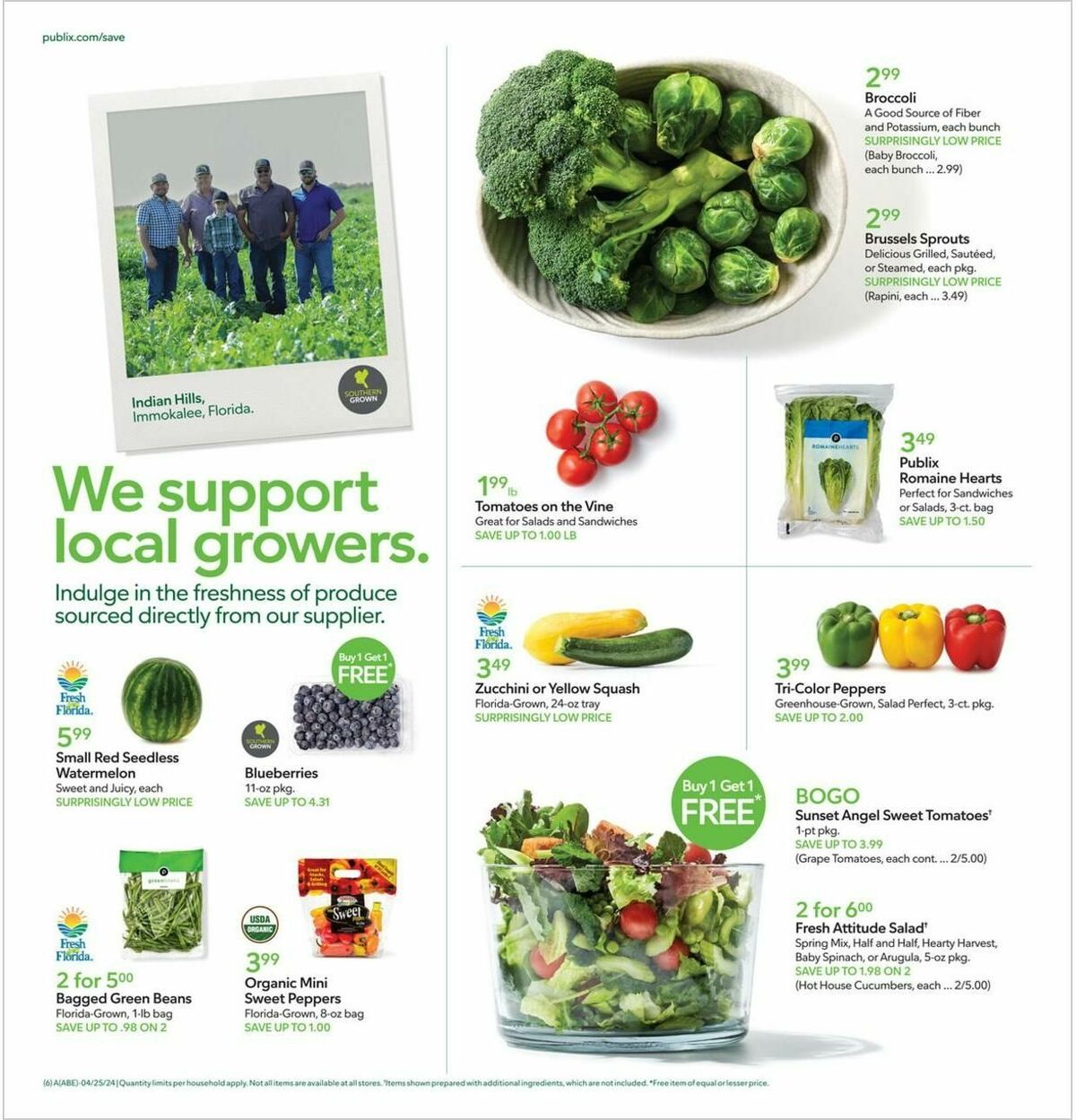 Publix Weekly Ad from April 24