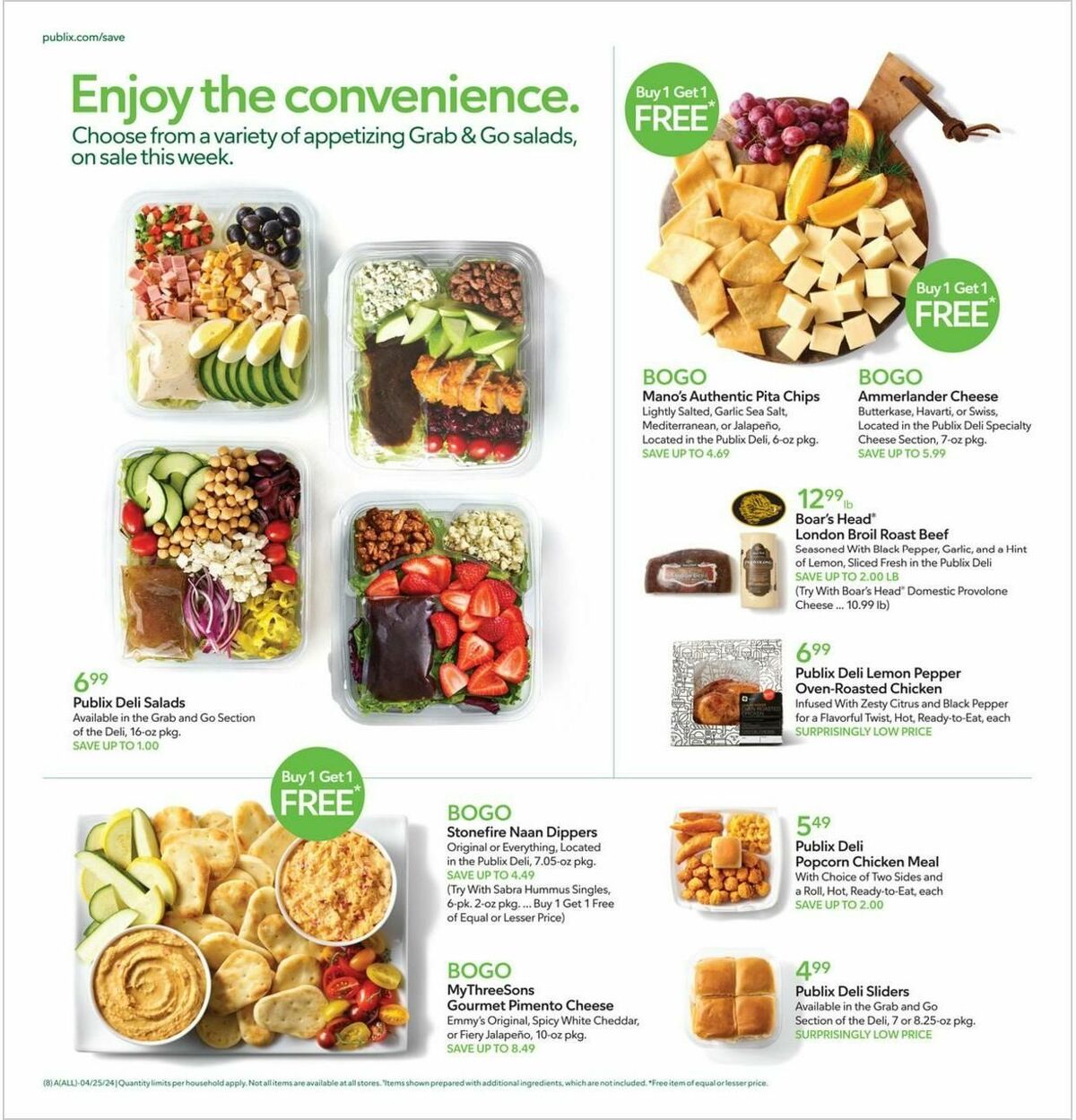 Publix Weekly Ad from April 24