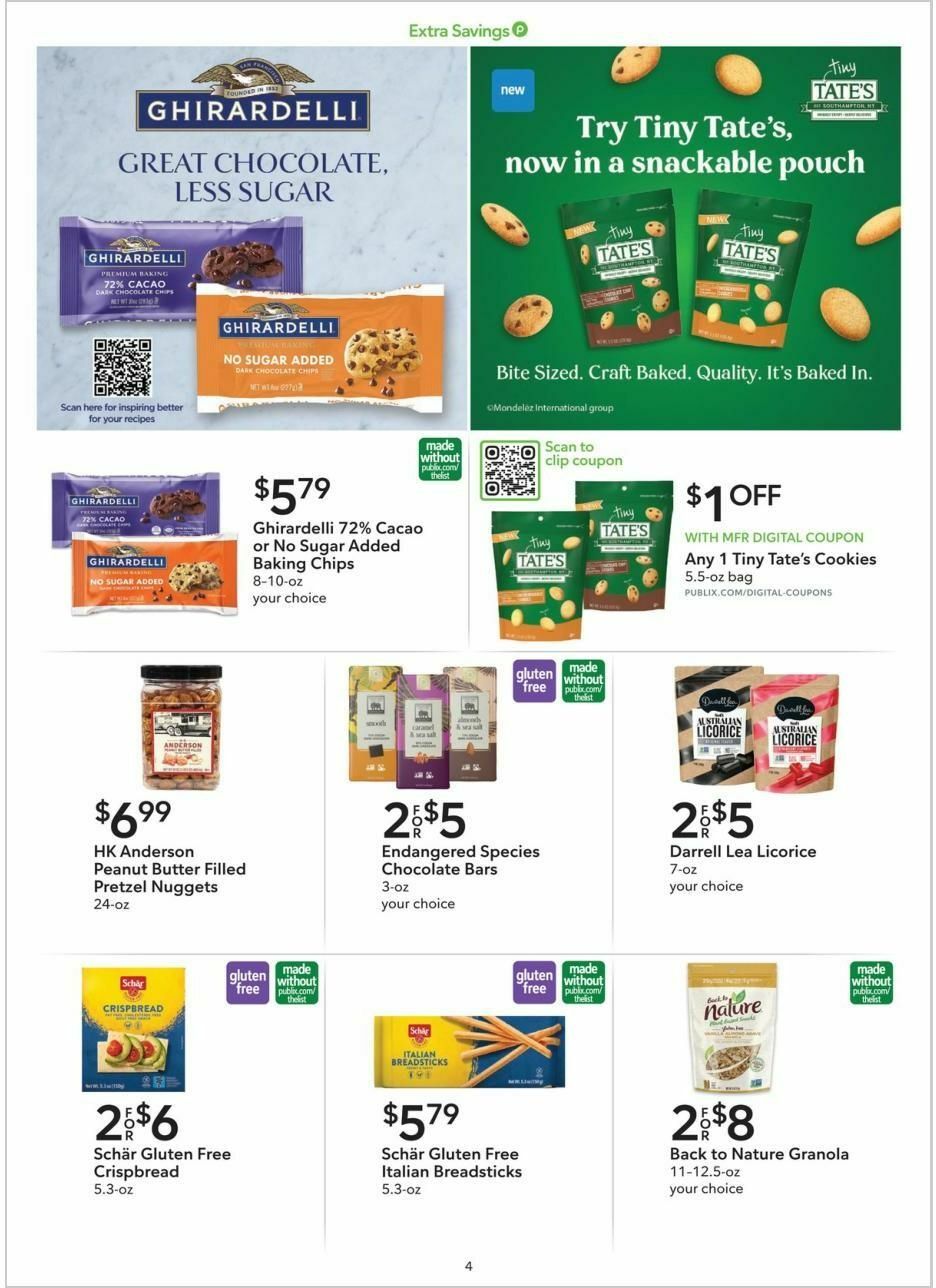 Publix Extra Savings Weekly Ad from April 20