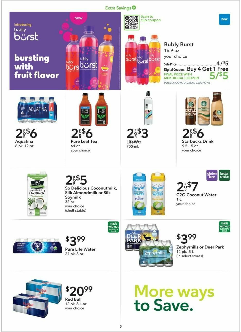 Publix Extra Savings Weekly Ad from April 20