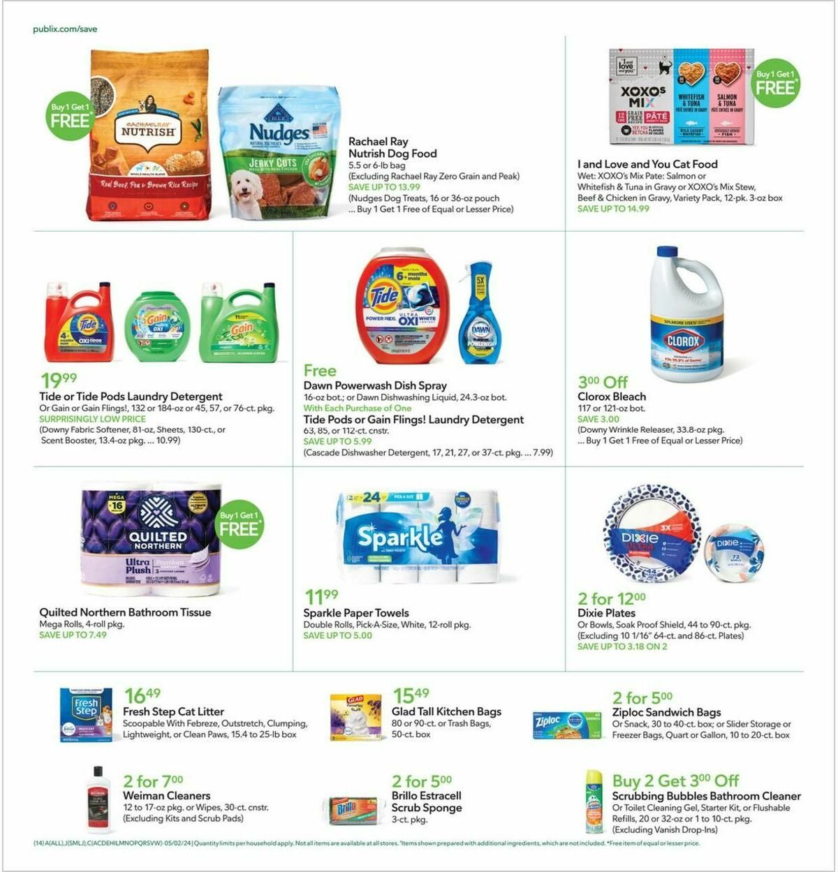 Publix Weekly Ad from May 1