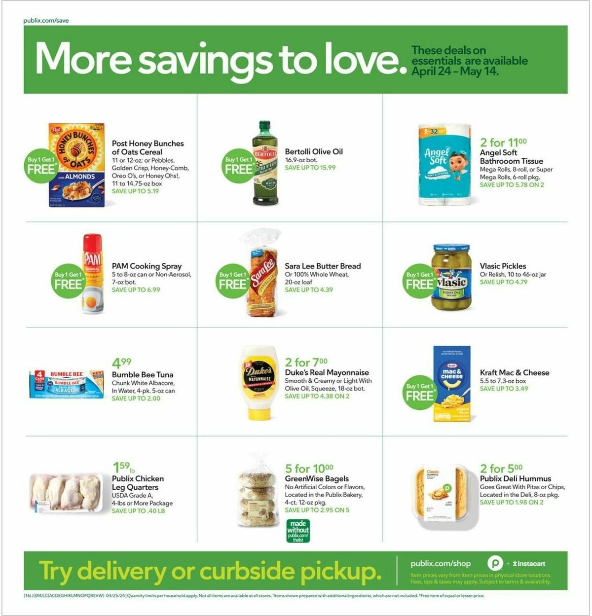 Publix Weekly Ad from May 1