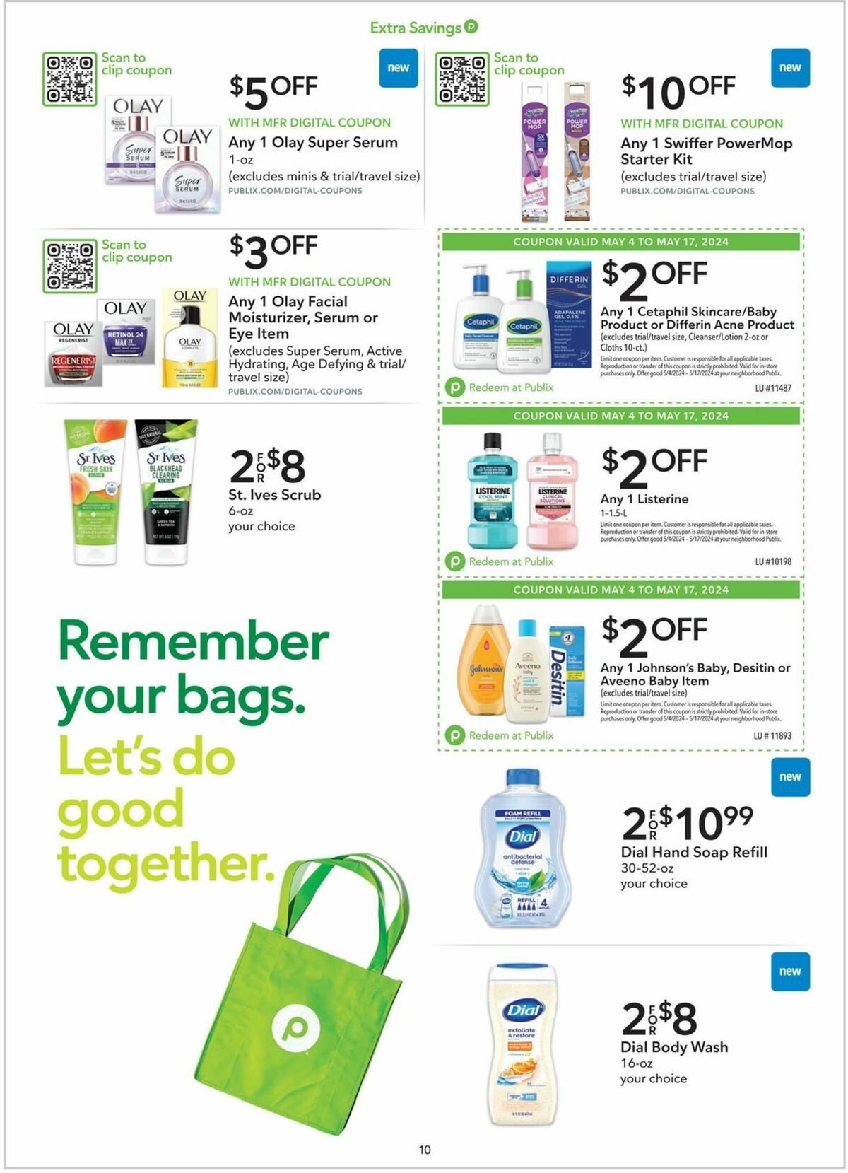 Publix Extra Savings Weekly Ad from May 4