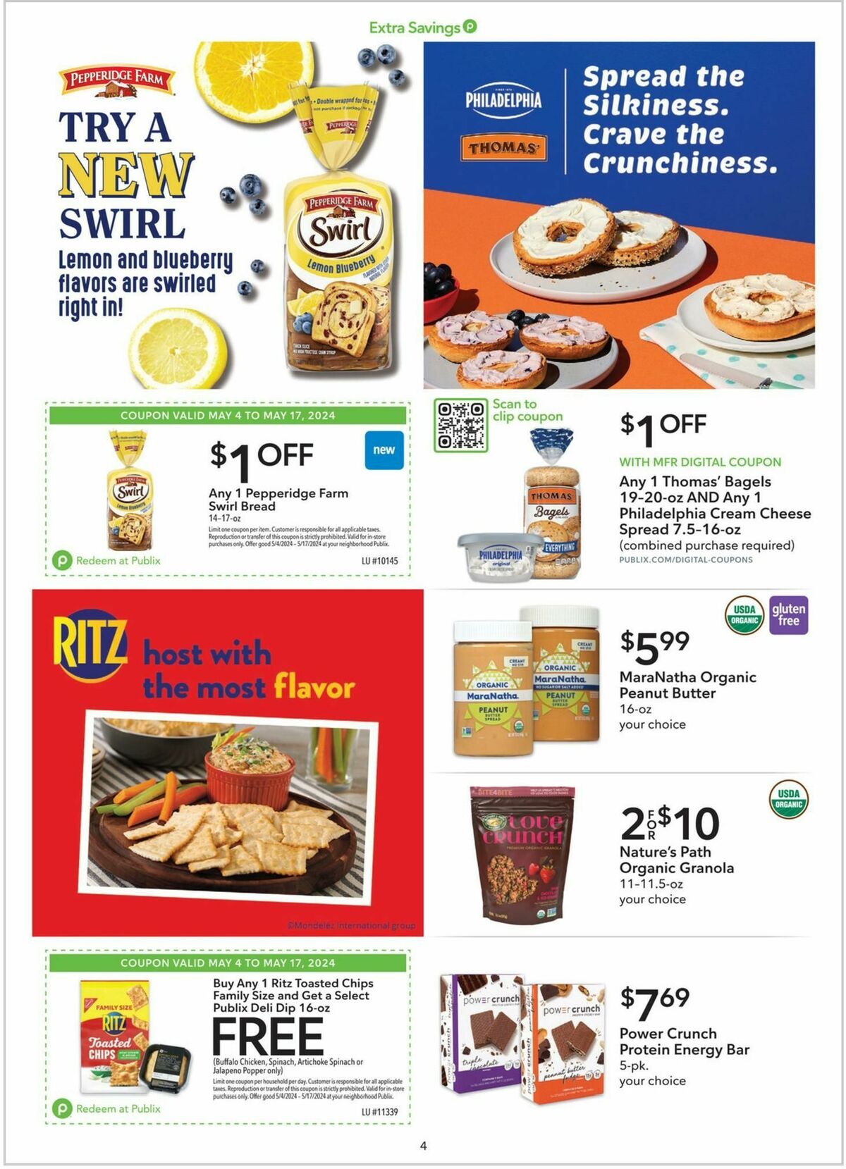 Publix Extra Savings Weekly Ad from May 4