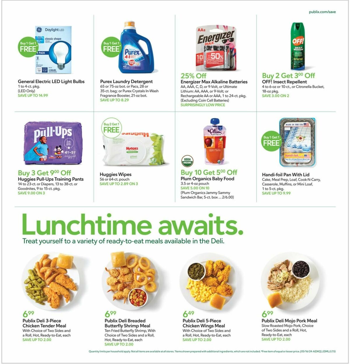 Publix Weekly Ad from May 15