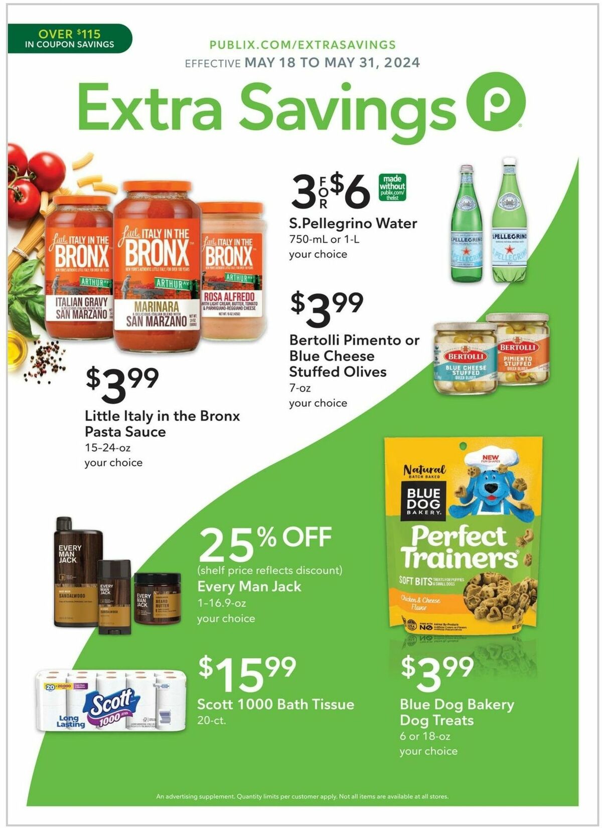 Publix Extra Savings Weekly Ad from May 18