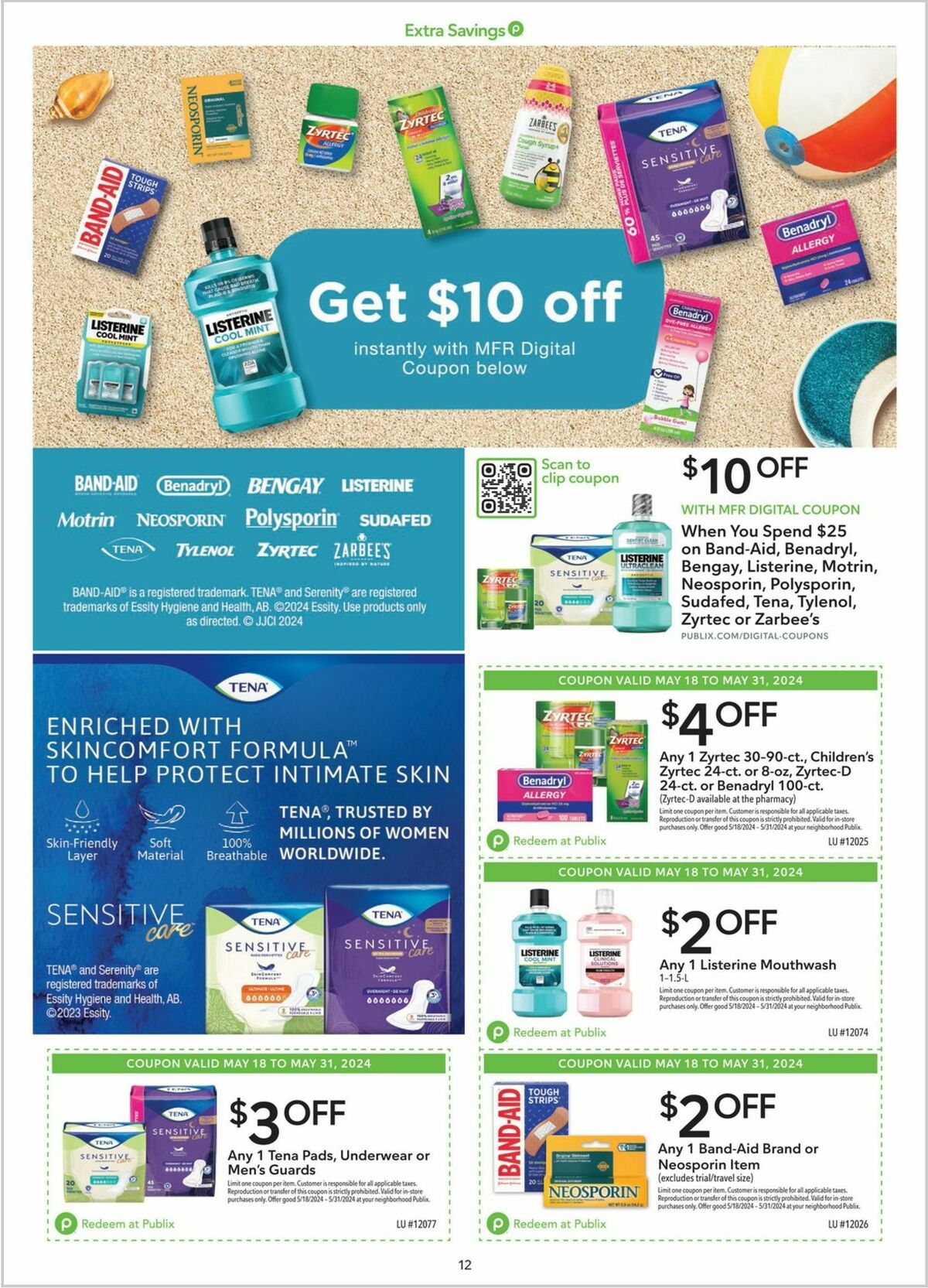 Publix Extra Savings Weekly Ad from May 18