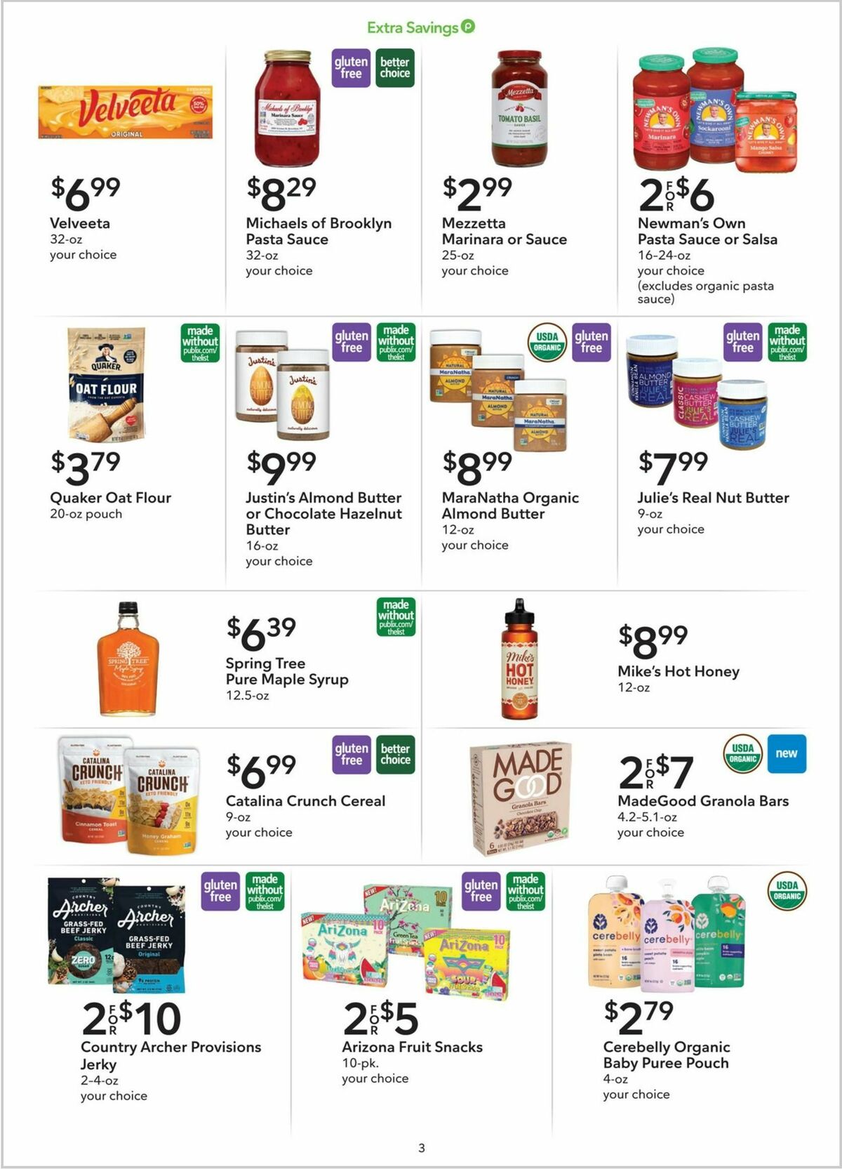 Publix Extra Savings Weekly Ad from May 18