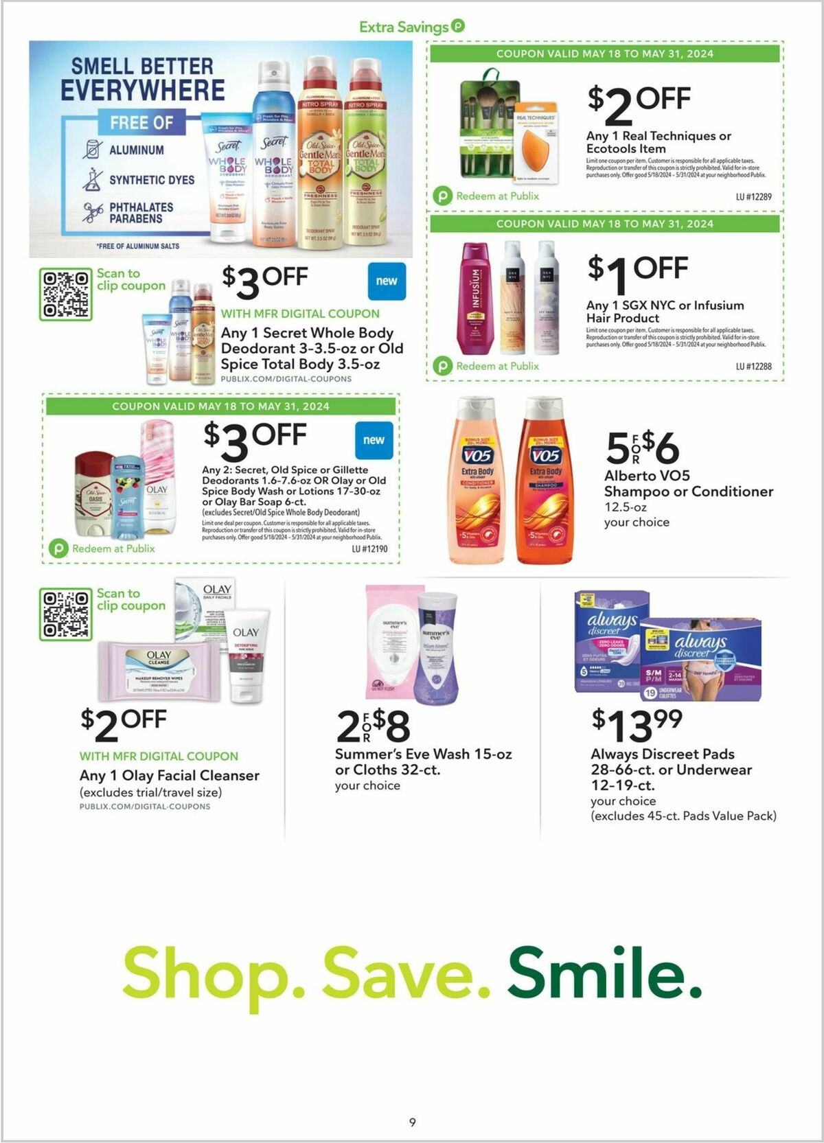 Publix Extra Savings Weekly Ad from May 18