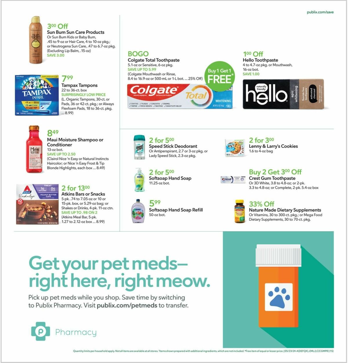 Publix Weekly Ad from May 22