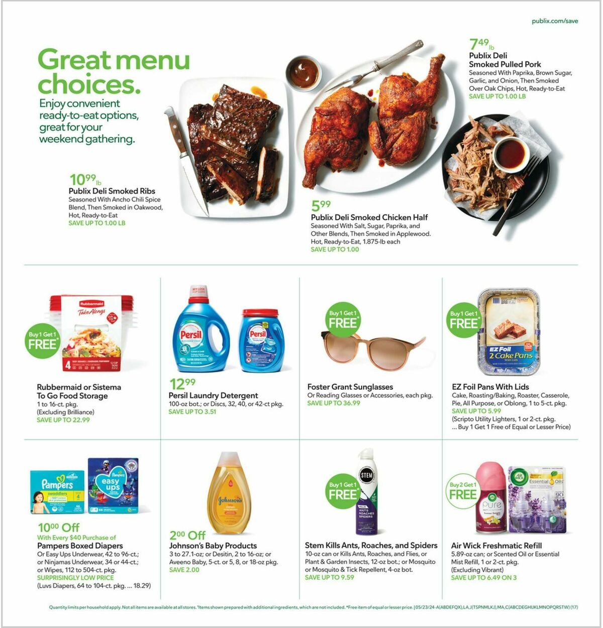 Publix Weekly Ad from May 22