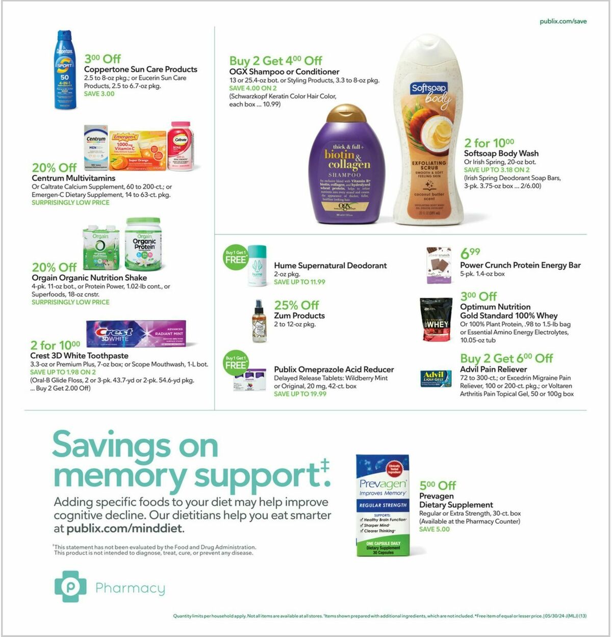 Publix Weekly Ad from May 29