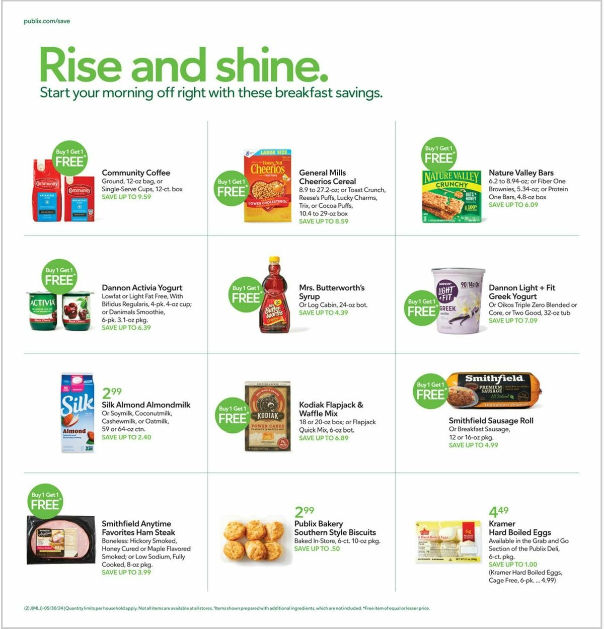 Publix Weekly Ad from May 29