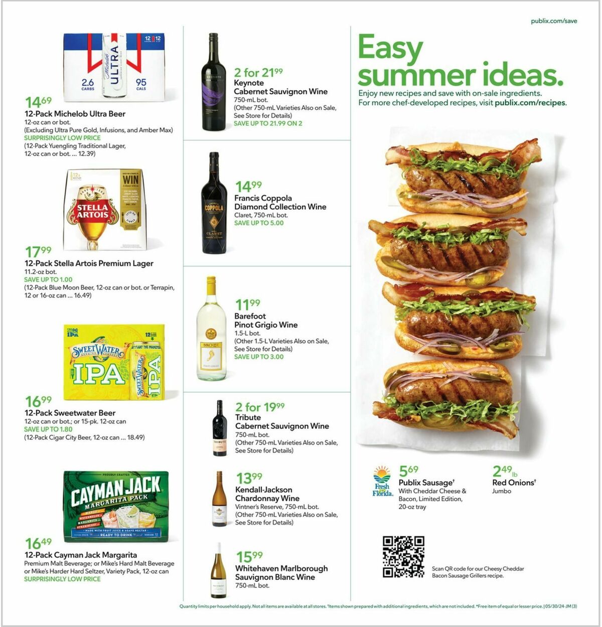 Publix Weekly Ad from May 29