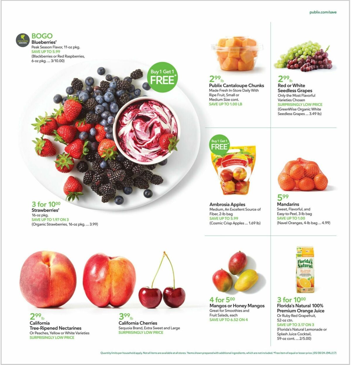 Publix Weekly Ad from May 29