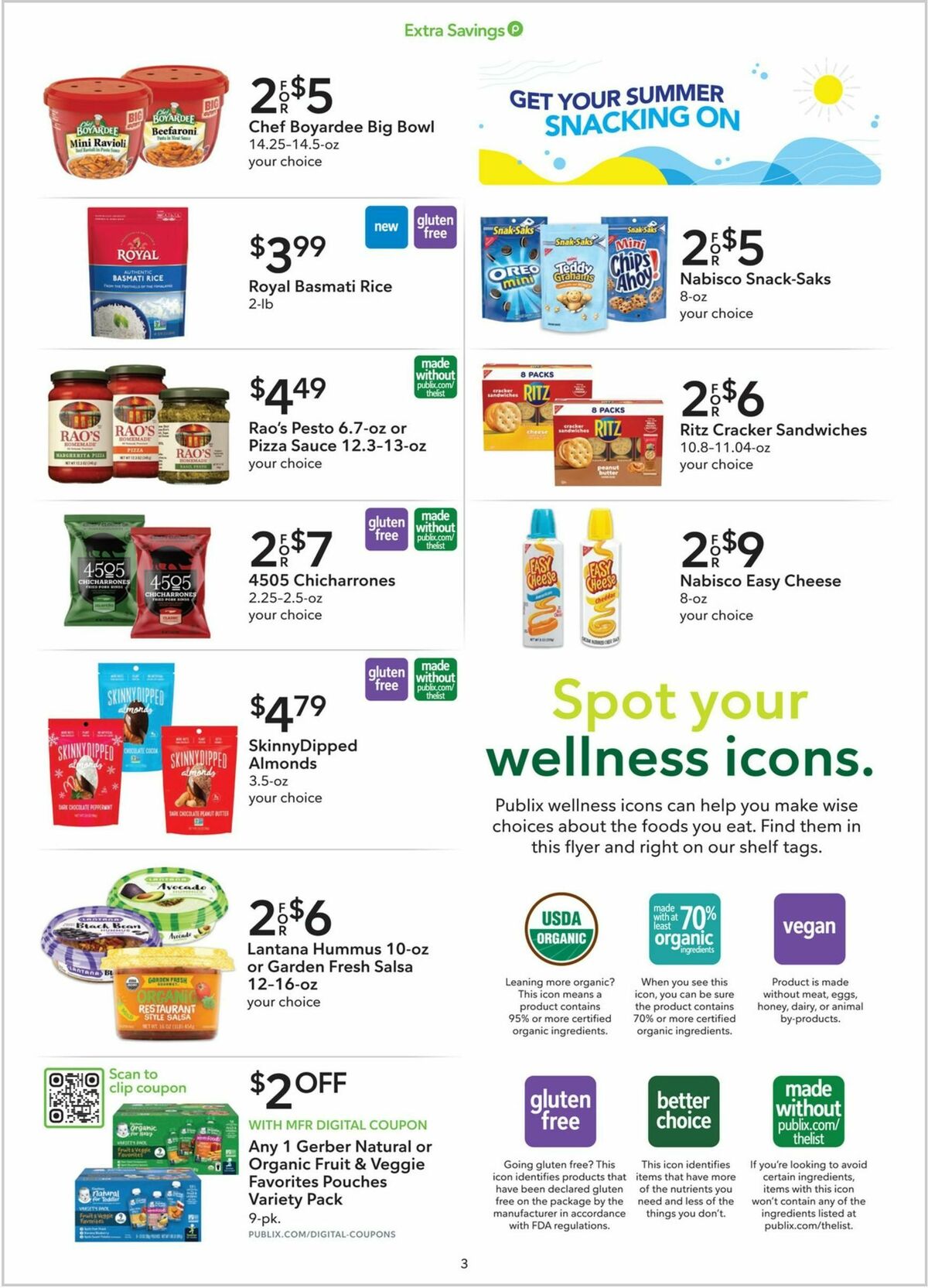 Publix Extra Savings Weekly Ad from June 1